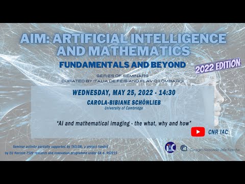 AIM Seminars 2022: Carola-Bibiane Schönlieb