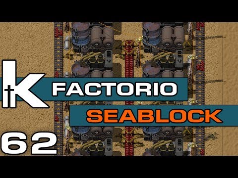 Factorio 0.17 | Sea Block Ep 62 | Leaching Titanium Ore