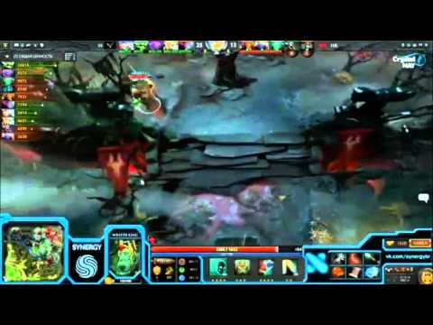 dota 2 game HellRaisers vs  Sqreen Squad map 3 Synergy