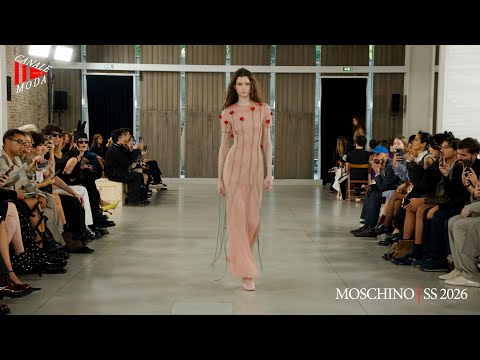 MOSCHINO Spring Summer 2026 Milan 4K - Canale Moda