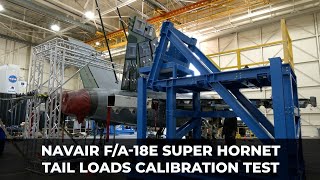 NASA Armstrong Supports F/A-18E Vertical Tail Testing