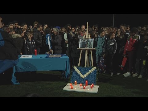 Calella fa silenci per la mort del nen de 10 anys, jugador de futbol del club local