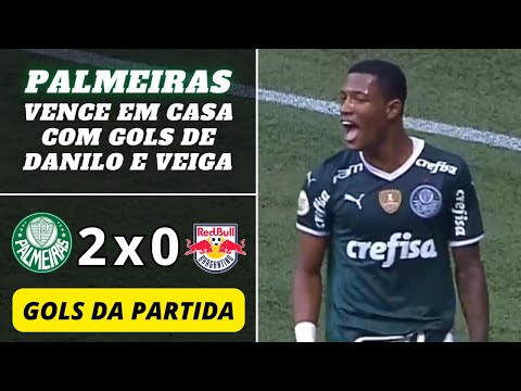 Palmeiras 2 x 0 Bragantino | Gols da Partida | Brasileirão Série A | 14-05-2022