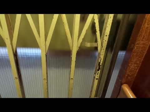 Beautiful Old 1956 Gated KONE Traction Elevator @ Sammonkatu 14C, Tampere, Finland