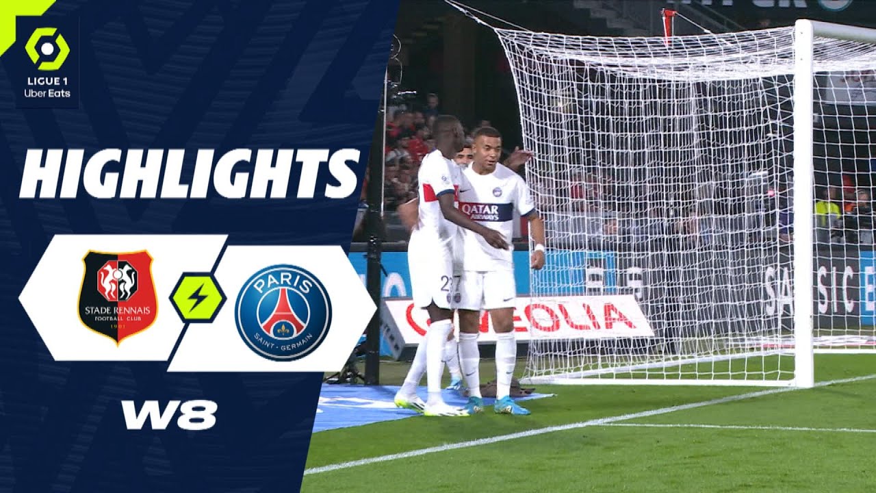 Rennes vs Paris Saint Germain highlights
