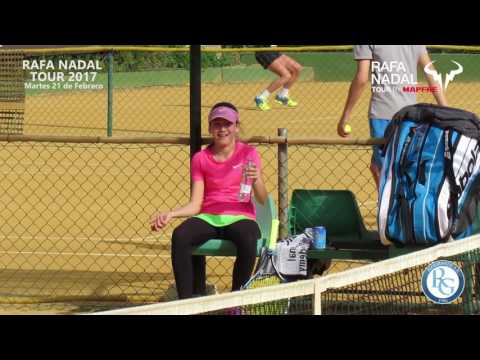 VIDEO RAFA NADAL TOUR MARTES 21022017