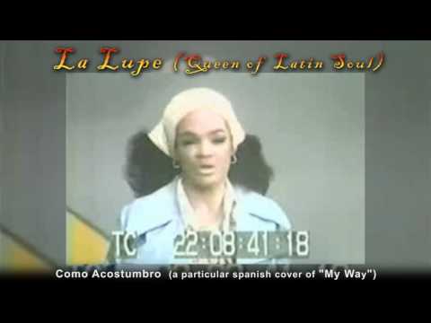 La Lupe - Como Acostumbro (My Way / Comme d'habitude) live