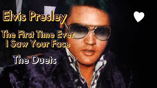 Elvis Presley - The First Time Ever I Saw Your Face - The Ginger Holliday and Temple Riser duets
