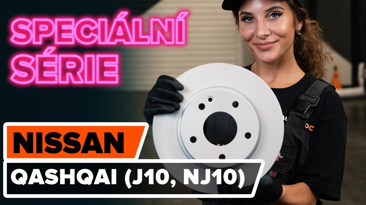 Jak vyměnit přední brzdové kotouče na Nissan Qashqai J10 – návod k výměně