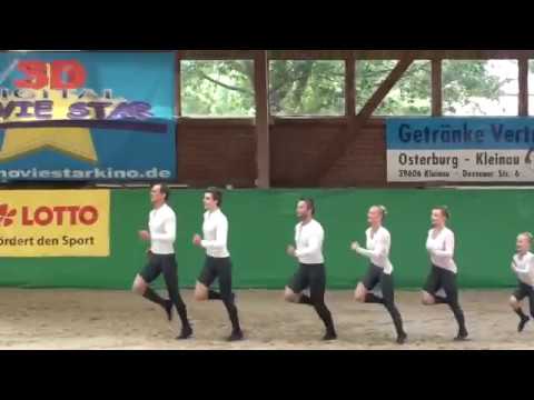 Team Fredenbeck I - Kür - Voltigieren CVI Krumke 2018
