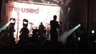 The Used 15th Anniversary &quot;Pieces Mended&quot; Live @Observatory Santa Ana 5-30-16