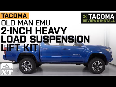 2016-2021 Tacoma Old Man Emu 2-Inch Heavy Load Suspension Lift Kit Review & Install
