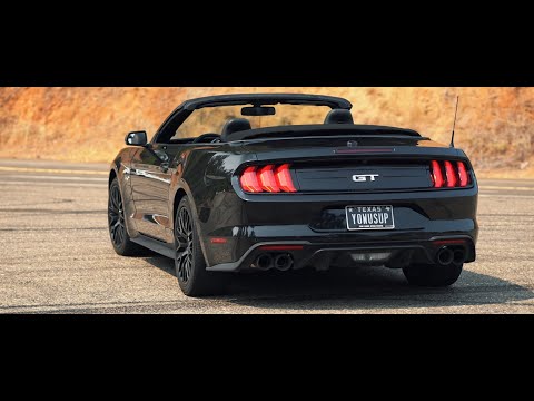 NEW! | Ford Mustang GT Convertible w/ ARMYTRIX Full Valvetronic Exhaust System | American Muscle