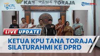 Wujudkan Pemilu 2024 Sesuai Harapan, Ketua KPU Tana Toraja Berthy Paluangan Kunjungi Kantor DPRD