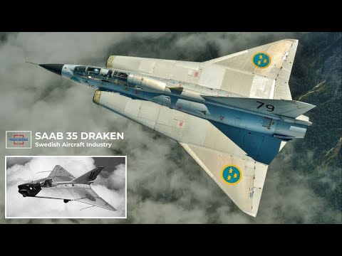 Saab 35 Draken Fighter Jet, the Most Daring Chapter in History of the Swedish Aircraft Industry