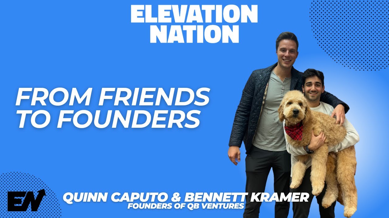 Founders of QB Ventures Quinn Caputo and Bennett Kramer