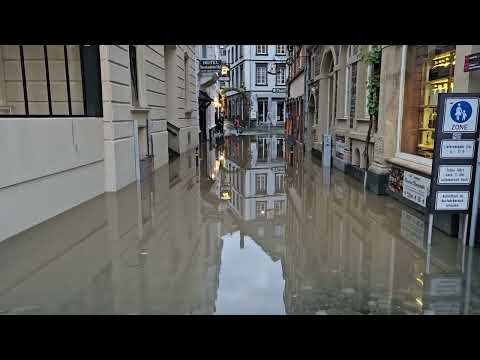 Moselhochwasser Bernkastel Kues 18.05.2024