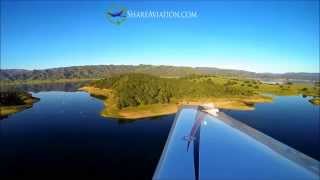 preview picture of video 'Lake Berryessa Mountain Flight in Evening'
