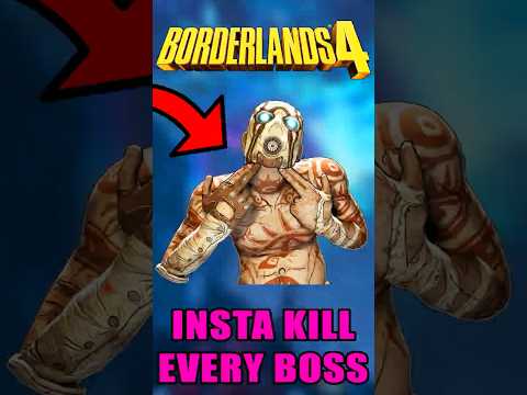 INSTANTLY Kill Every Boss In Borderlands 4