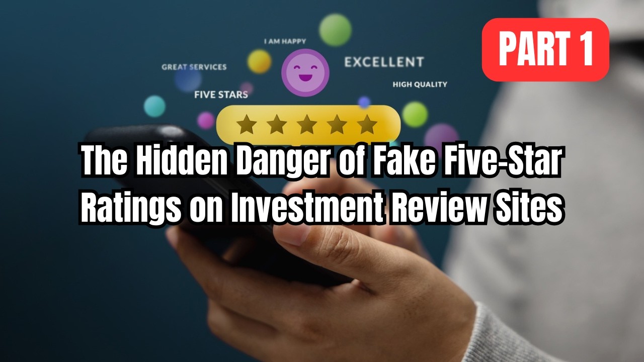 The Hidden Danger of Fake Five-Star Ratings on Review Sites. | Part 1