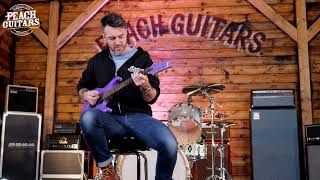 Video thumbnail for Schecter C-6 Deluxe Satin Purple by The Peach Boutique