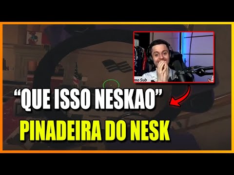 RAZAH REAGINDO AO NESK PINANDO NA FPL - R6 CLIPS
