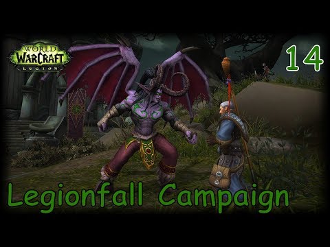 WOW LEGION Gameplay Walkthrough NIGHTBORNE MONK Part - 14 Legionfall Campaign