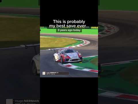 Thumbnail for 360 save in my Porsche GT3 Cup🏎️😬 #racingdriver by Porsche, Porsche GT3