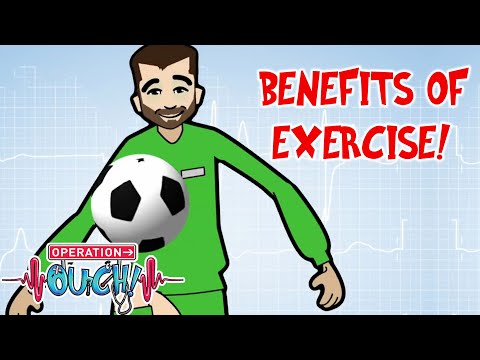 How Exercise Affects Your Brain? 🏃🧠 | Science for Kids | Operation Ouch