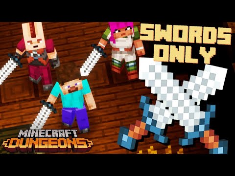 Swords Only Challenge Minecraft Dungeons