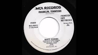 Marty Robbins - Franklin, Tennessee