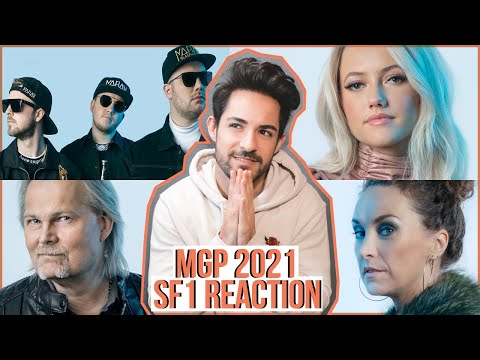 Melodi Grand Prix 2021 (Semi-Final 1) REACTION | Norway 🇳🇴