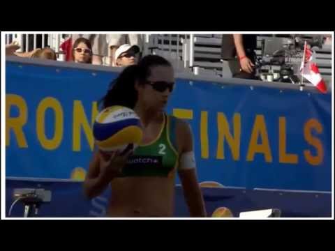 Gallay/Klug ARG-Larissa/Talita BRA-SWATCH FIVB WORLD TOUR FINALS-Quarterfinals