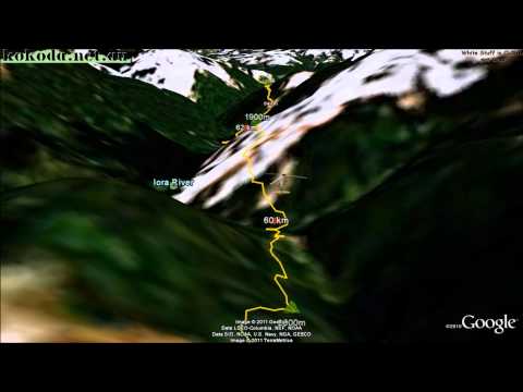 Discover The Kokoda Trail Terrain in a Google Earth Kokoda Trail Fly-Through: Owers Cnr to Kokoda