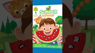 Summer Scholar Workbooks from School Zone #homeschoolingfun #earlyreading #kids #educational