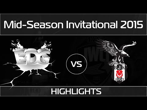 [Highlights] EDG vs BJK | Edward Gaming vs Beşiktaş e-Sports Club (08.05.2015) [MSI 2015]