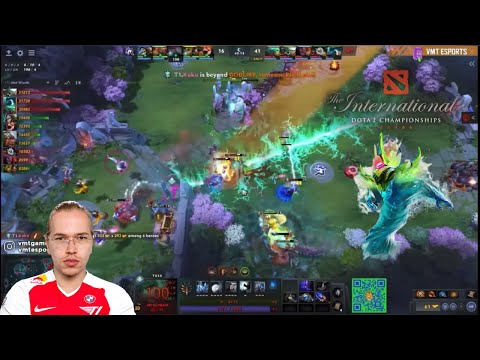 PENYELAMATAN TOPSON MORPHLING SNOWBALL SAAT TIM FIGHT DAN CARRY UNDYING BY ANA TI PLAYER - T1 VS RSG