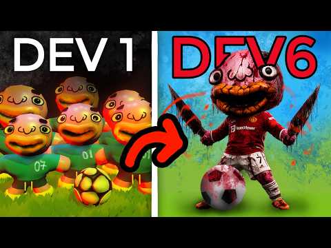 6 DEVS Make FOOTBALL, but it's a HORROR Game!