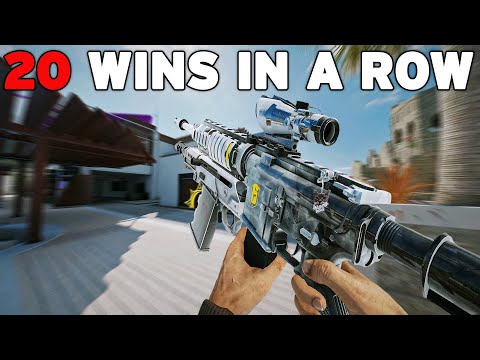 The LONGEST WIN STREAK EVER TO CHAMP IN SIEGE