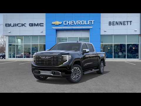 2026 GMC Sierra 1500 Crew Cab Short Box 4-Wheel Drive Denali Ultimate in Black for sale at Bennett Chevrolet Cadillac Buick GMC Ltd. in Cambridge, ON
