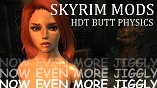 Skyrim Mods 🎮 HDT Butt Physics: Now Even More Jiggly!!