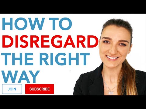 How To Disregard OCD Thoughts Properly