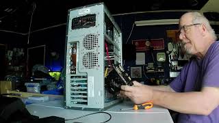 Shoving a Ryzen into the Antec 2006 Model case.