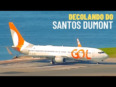 Decolagem do Boeing 737 no Aeroporto Santos Dumont #118