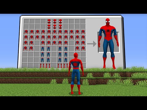 Goldy's Insane Spider-Man Armor Craft! Epic Minecraft Animation!