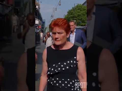 Pauline Hanson confronts terror