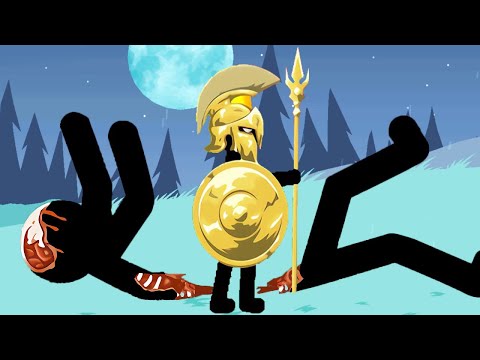 100 Golden Speartons and Archidons VS 100 Giant Zombie Bosses - Stick War Legacy