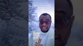 Prayer to St. Michael the Archangel in snow ❄️