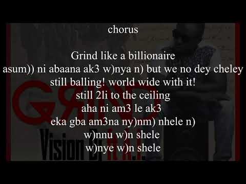 Vision Dj   Grind Ft A I  Prod  by Kuvie Lyrics