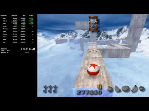 Kula World any% speedrun (IGT: 38:25)